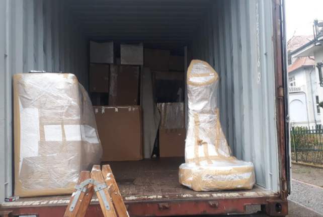 Stückgut-Paletten von Dortmund nach Elfenbeinküste transportieren